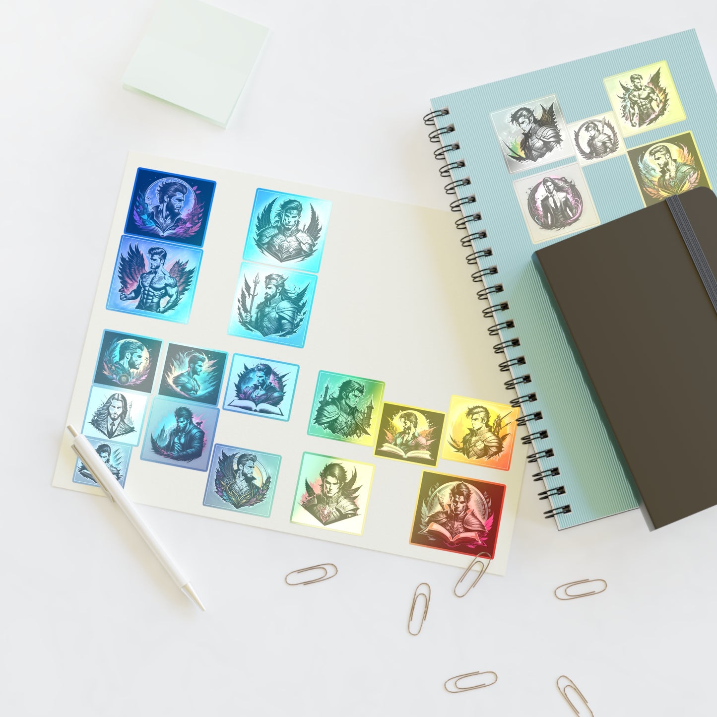 Book Boyfriend Sticker Sheet-Fantasy BB's Edition