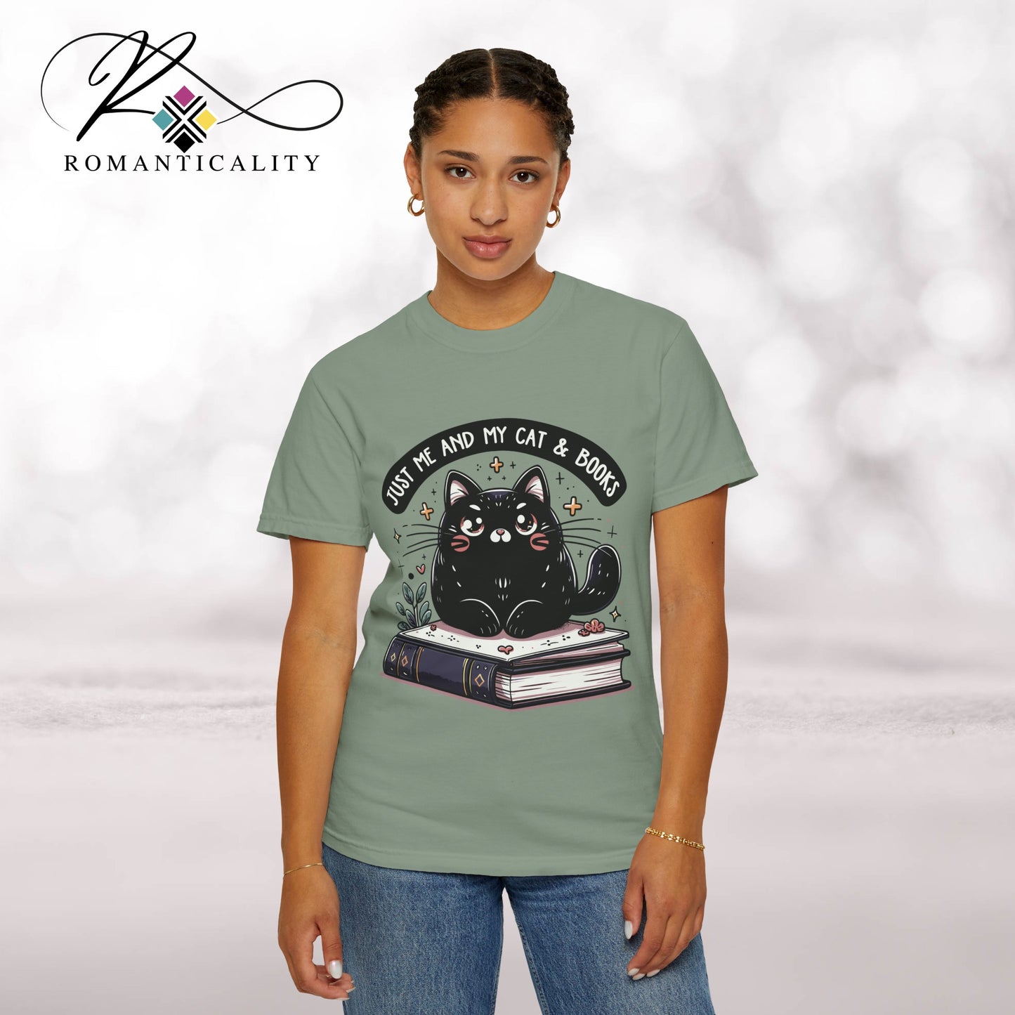 Just Me, My Cat & Books Top