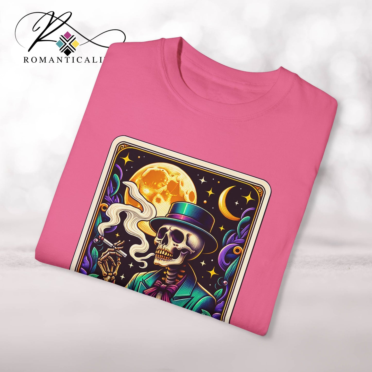 The Joker Toker Smoker Tarot Graphic T-Shirt