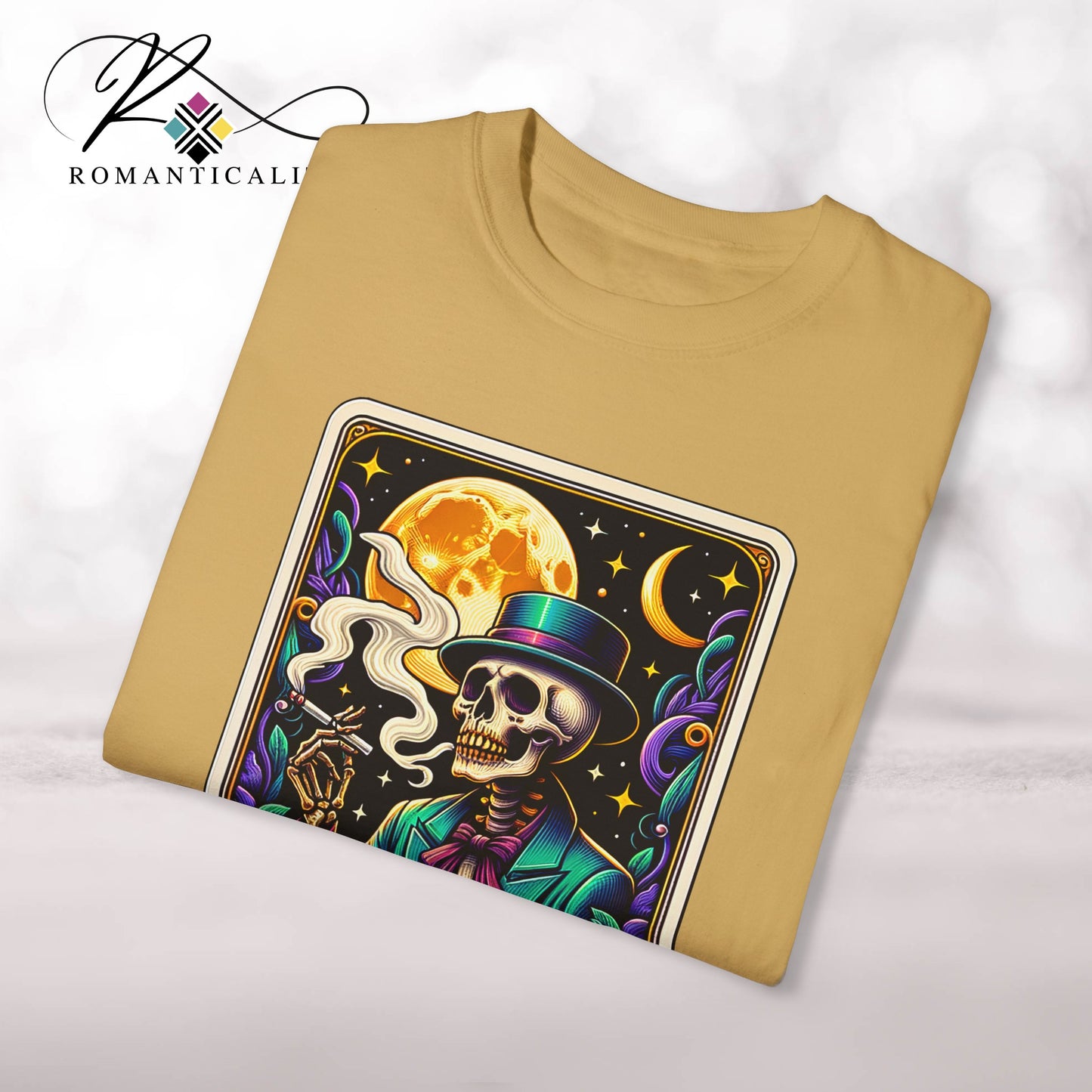 The Joker Toker Smoker Tarot Graphic T-Shirt
