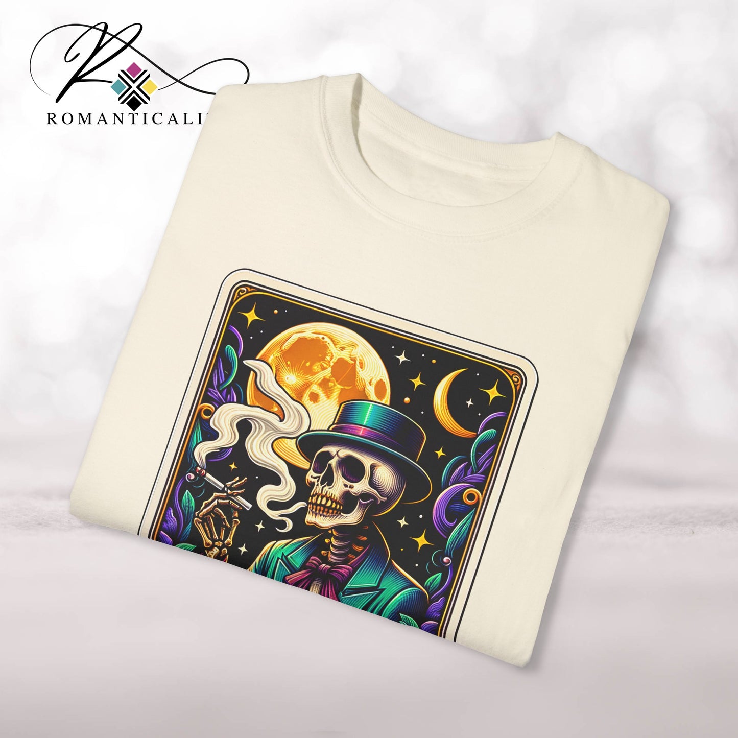 The Joker Toker Smoker Tarot Graphic T-Shirt