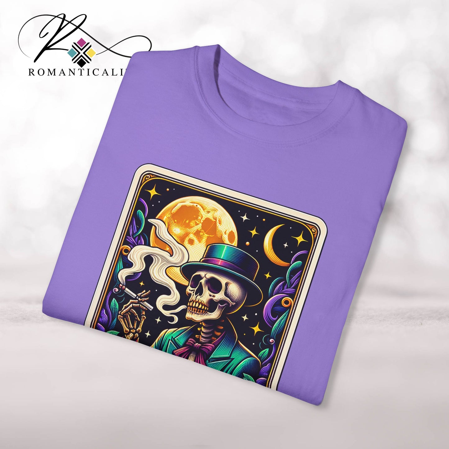 The Joker Toker Smoker Tarot Graphic T-Shirt