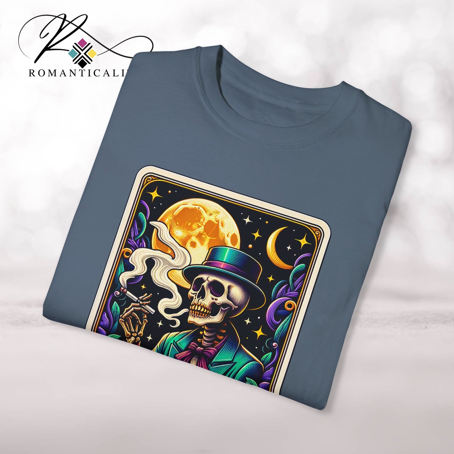 The Joker Toker Smoker Tarot Graphic T-Shirt