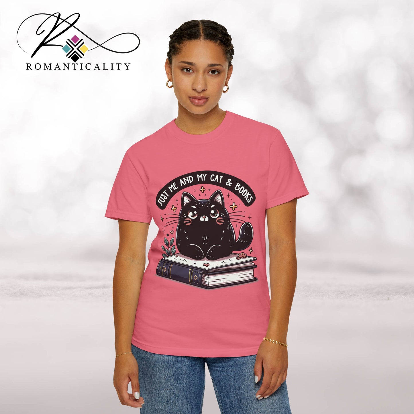 Just Me, My Cat & Books Top