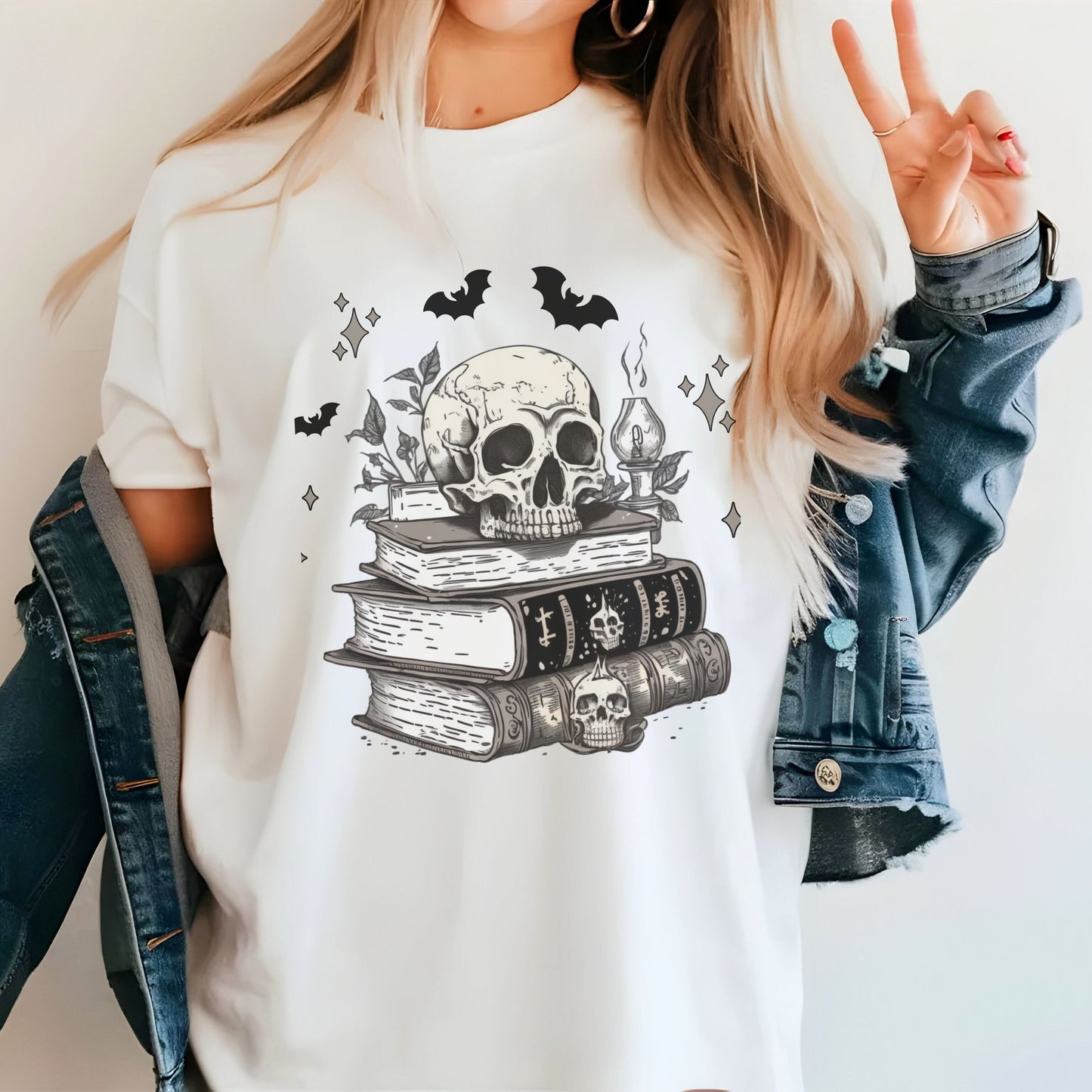 Bookish Halloween Top
