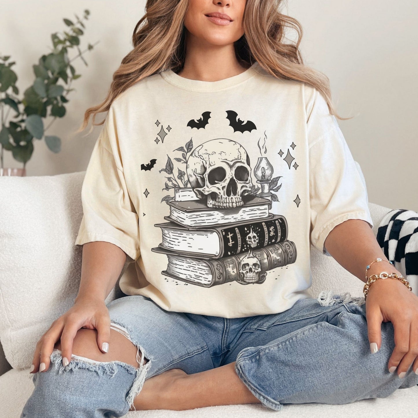 Bookish Halloween Top
