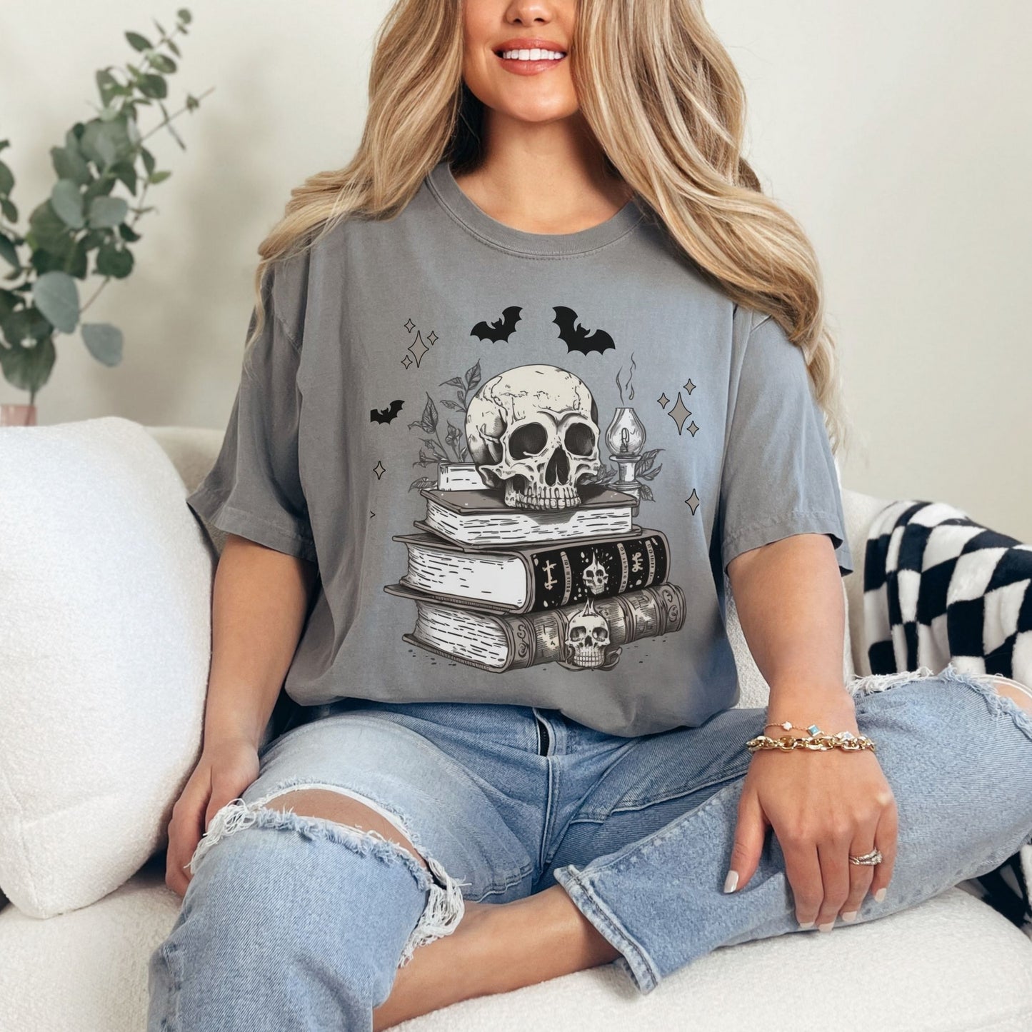 Bookish Halloween Top