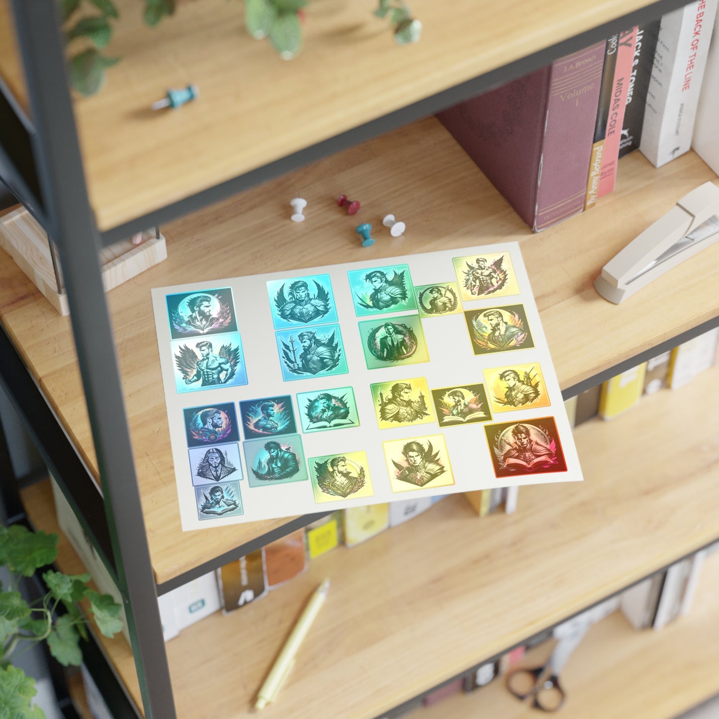 Book Boyfriend Sticker Sheet-Fantasy BB's Edition