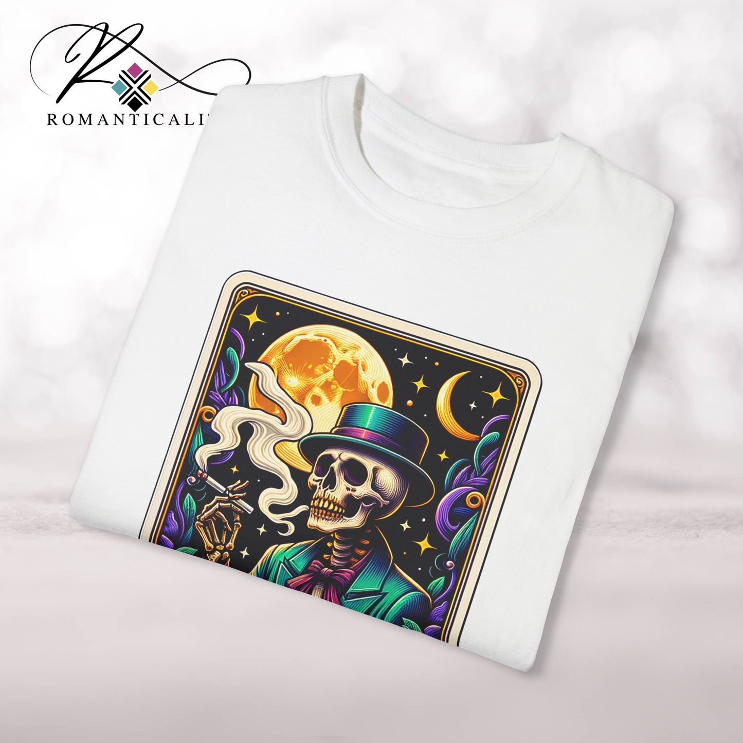 The Joker Toker Smoker Tarot Graphic T-Shirt