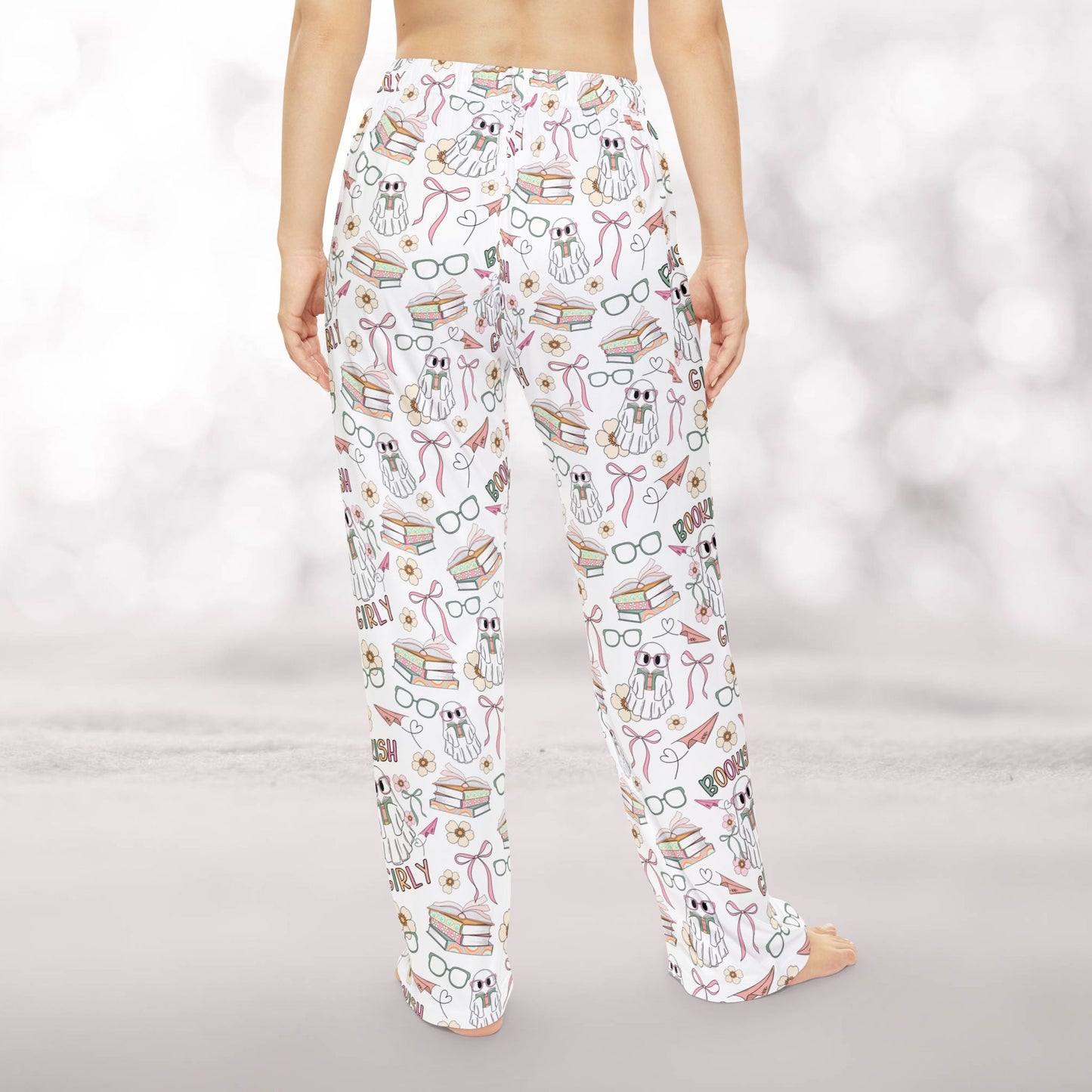 Bookish Girly PJ Pants-Lounge Bottoms