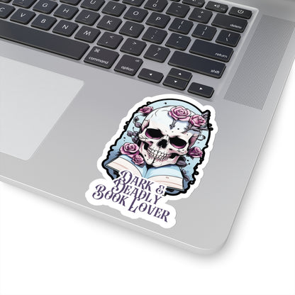 Dark and Deadly Book Lover-Book Sticker