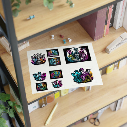 Book Boyfriend Sticker Sheet-Reverse Harem Edition-Why Choose-Vinyl Stickers