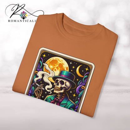 The Joker Tarot Graphic T-Shirt-Joker Humor-Color Tee-Unisex Graphic Tee-Tarot Card Graphic T-shirt-Giftful-Gift