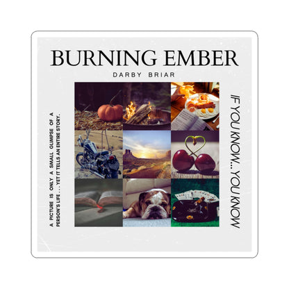 Burning Ember Sticker