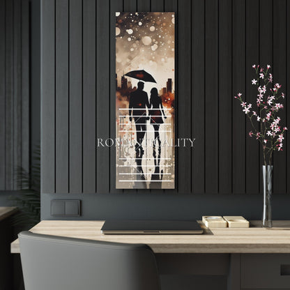 Those Rainy Night Walks - M/F Couple - Love in All Forms Collection