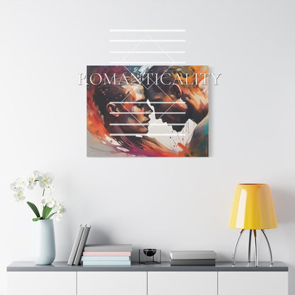 Feeling You This Way-Love in All Forms-Collection 1-Romantic Wall Art Decor-Same Sex Couple-Gay Couple-LGBTQ+ Art-Matte Art Print Canvas