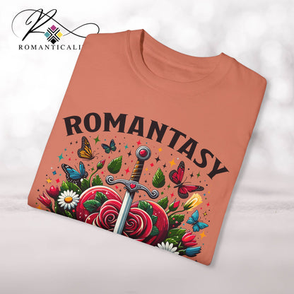 Romantic Book Shirt-Comfort & Amazing Colors-For Romance Book Lovers-Booktokers-Bookstagram-Smut Lovers-Book Lovers-Gift Readers/Writers