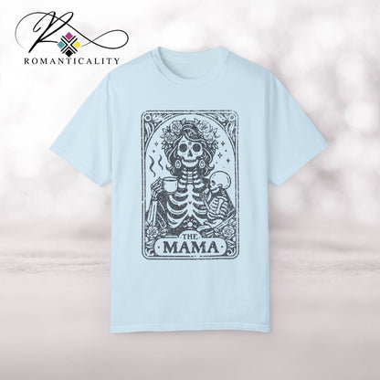 The MAMA Tarot Graphic Tee-Mom Life-Sassy Mom Tee-Mother's Day T-Shirt-Tarot Card Graphic T-shirt for Women- Graphic T-Shirt-Women's Tarot Card Top