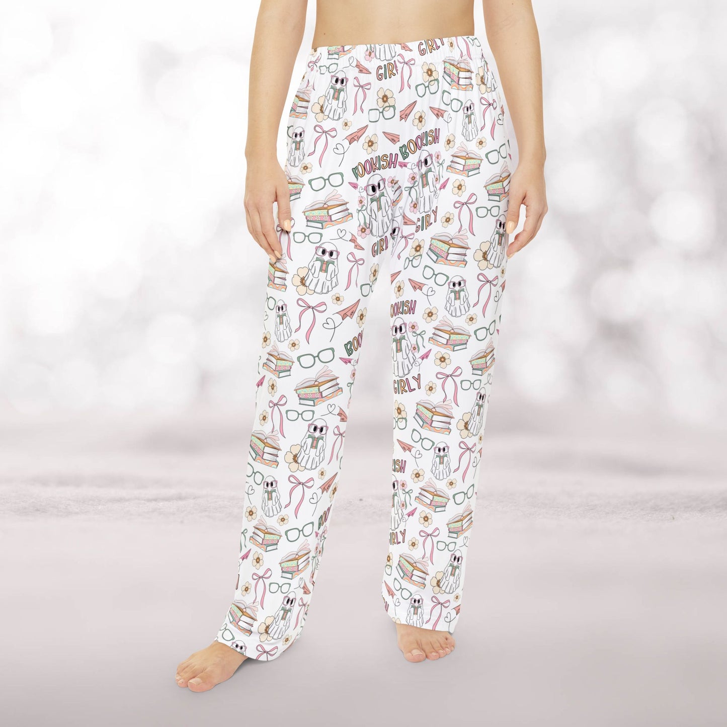 Bookish Girly PJ Pants-Lounge Bottoms