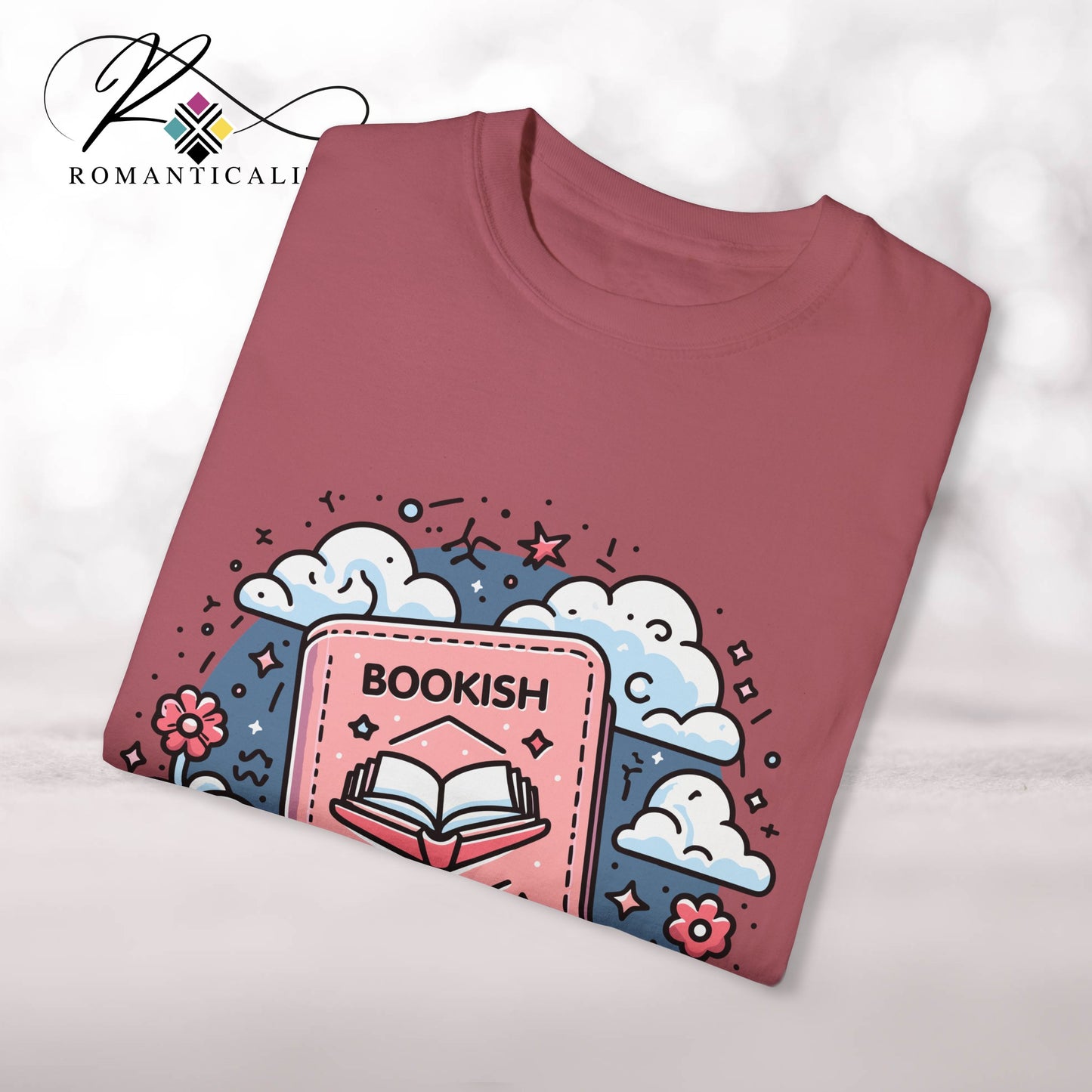 Bookish Graphic Tee-Book Passport to Ride-Comfortable Book Lover T-Shirt-Gift for Readers/Writers