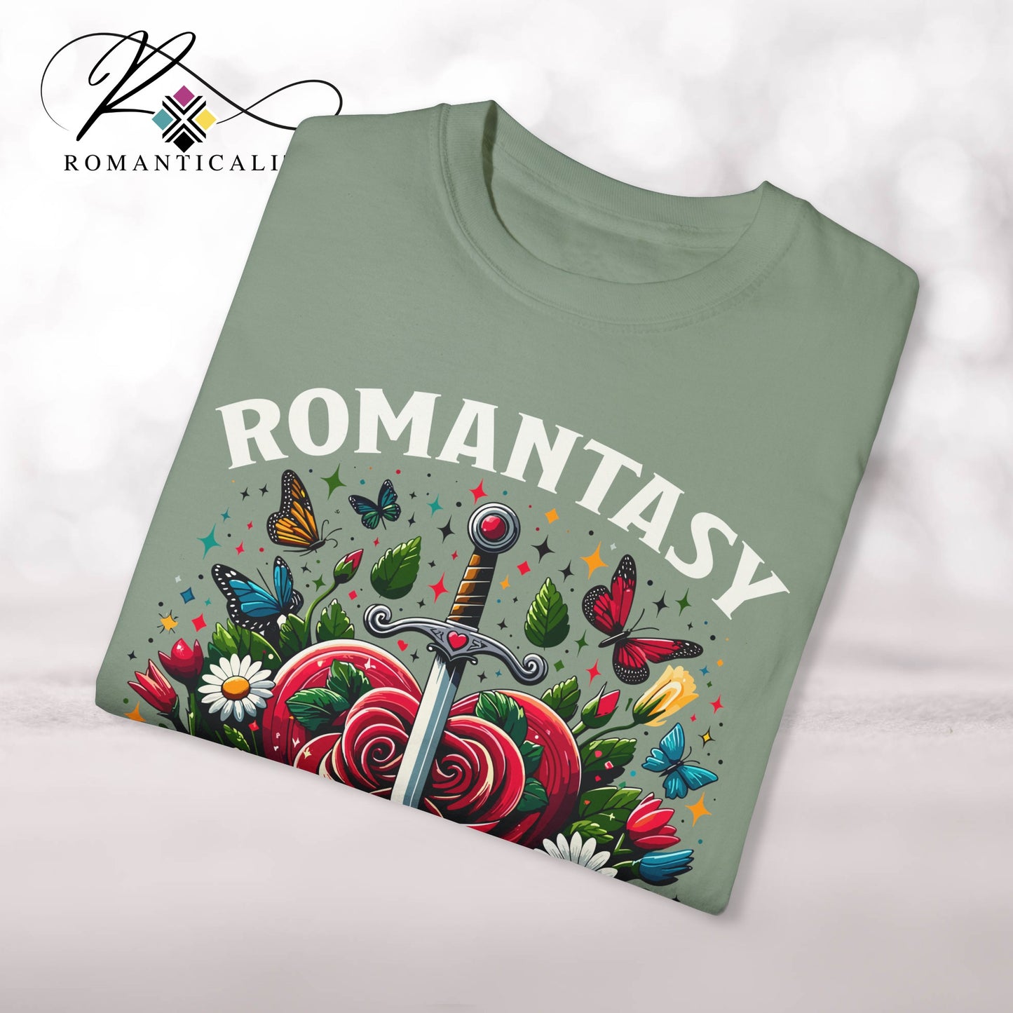 Romantasy Book Club Tee-Array of Colors-Comfortable Book Lover T-Shirt-Gift for Readers/Writers