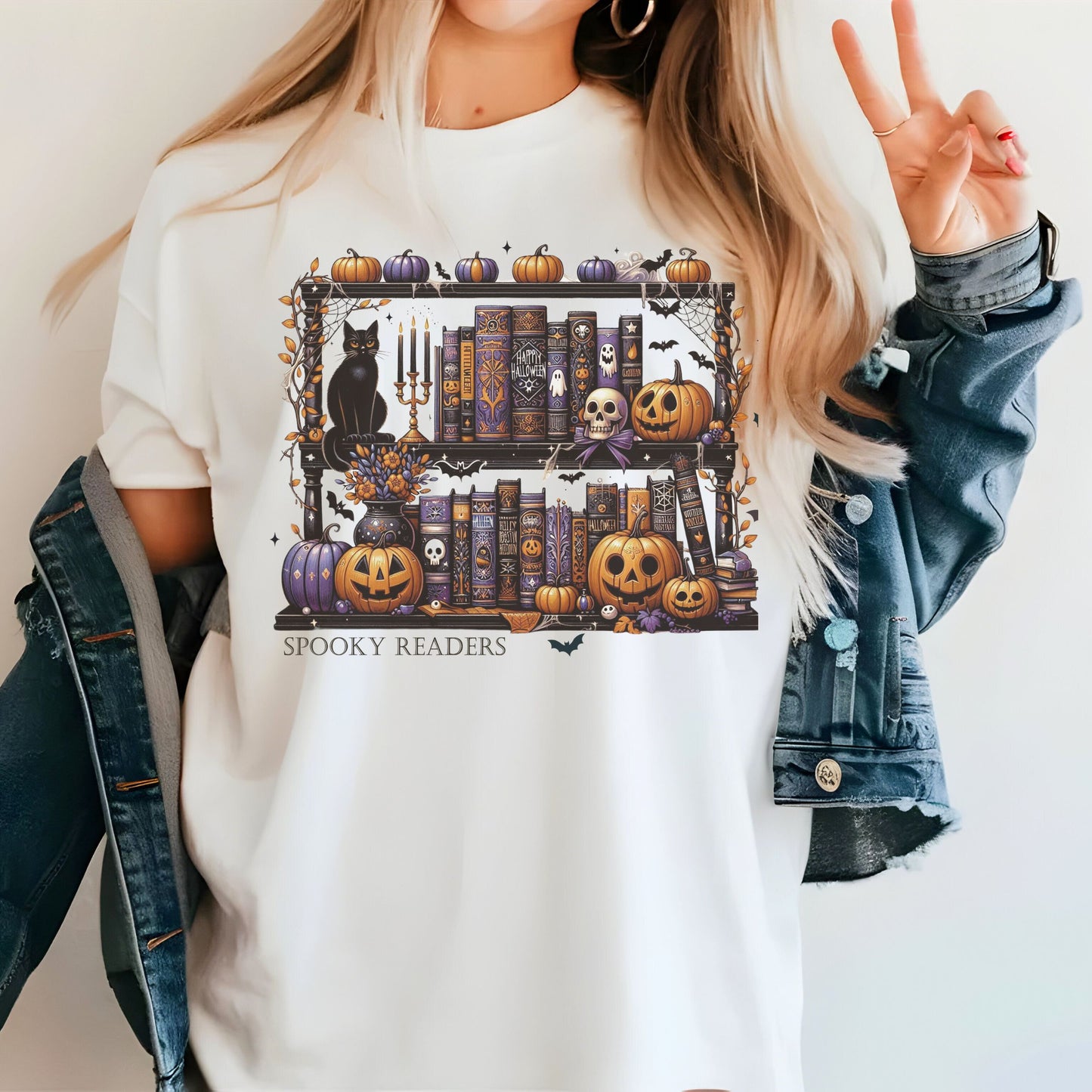 Spookish Reader Women's Top - Bookish Halloween