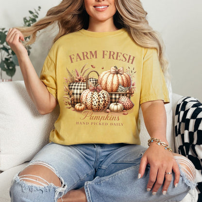 Farm Fresh Fall Women's Top - Bookish Autumn Reader Shirt