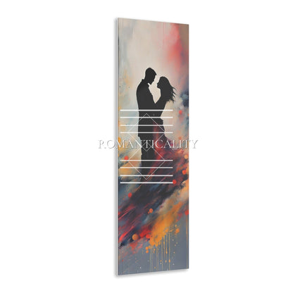 You Are My Peace - M/F Couple - Love in All Forms Collection - Acrylic Art Print-Art with Depth-Romantic Couple Bedroom Decor - Anniversary