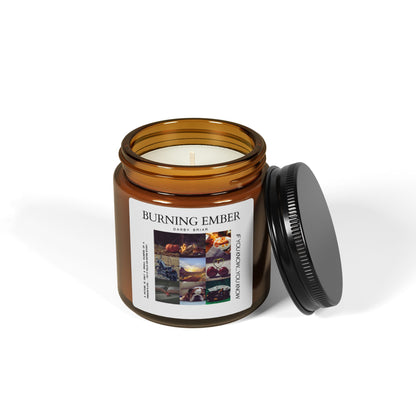 Burning Ember Amber Scented Soy Candle