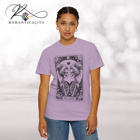 The LOVERS Tarot Card Graphic Tee