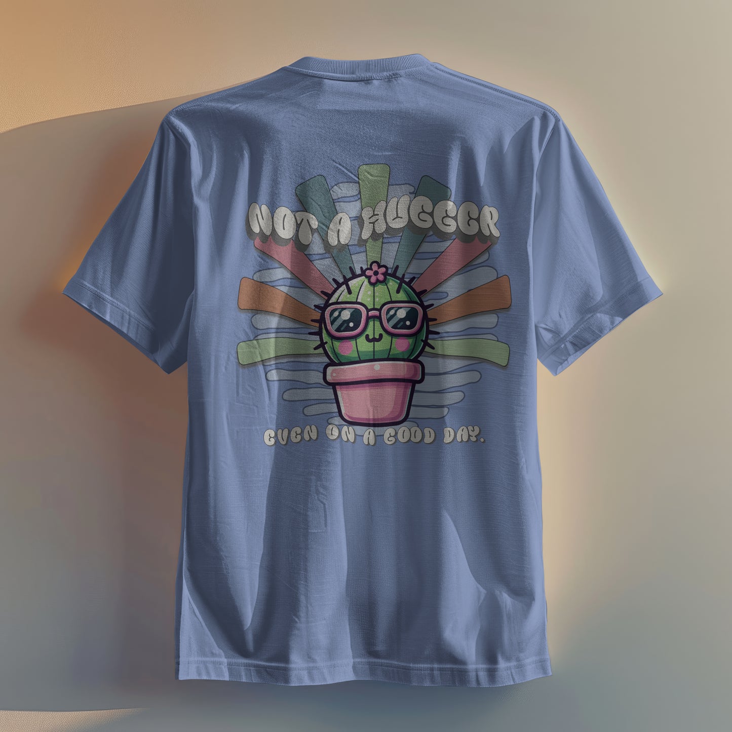 Not a Hugger Even on a Good Day Cactus T-Shirt