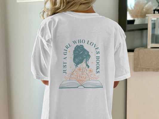 Just A Girl Who Loves Books Top