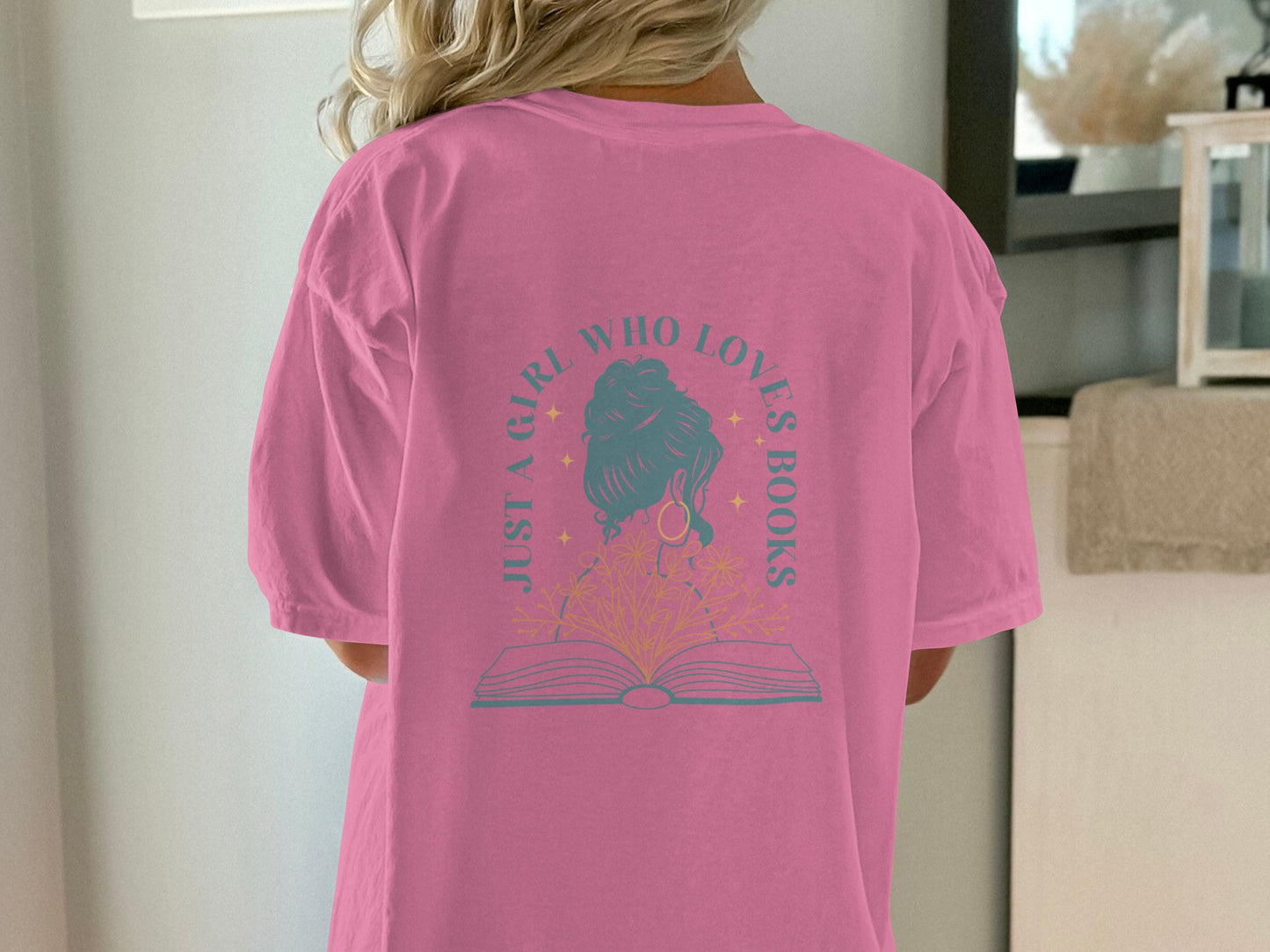 Just A Girl Who Loves Books Top