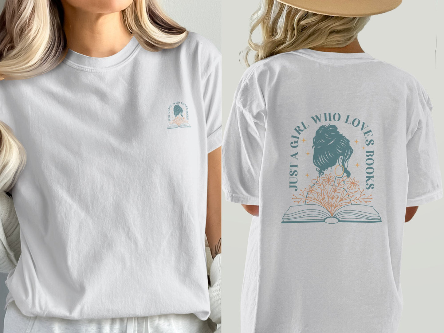 Just A Girl Who Loves Books Top