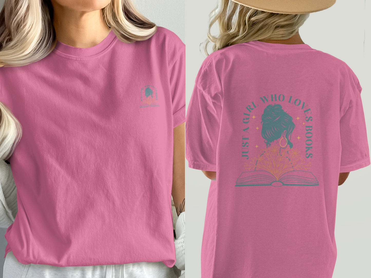 Just A Girl Who Loves Books Top