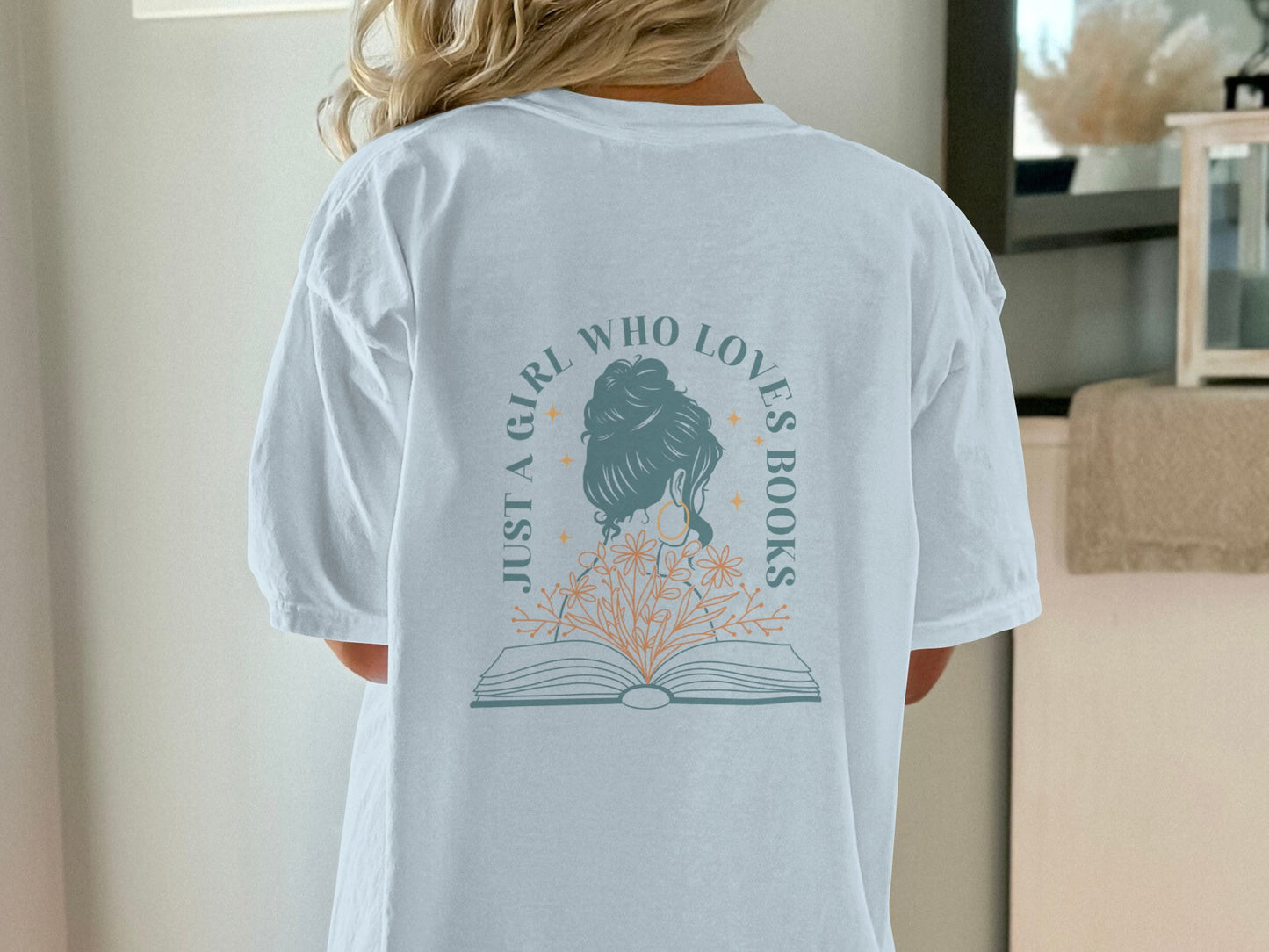 Just A Girl Who Loves Books Top