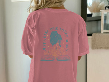 Just A Girl Who Loves Books Top