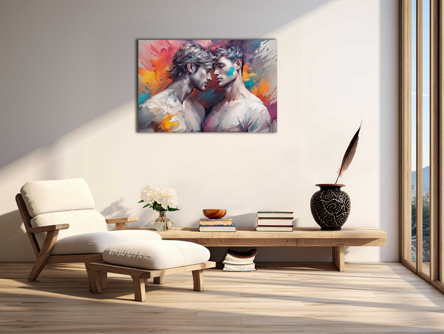 This, This Moment Larger Canvas Print